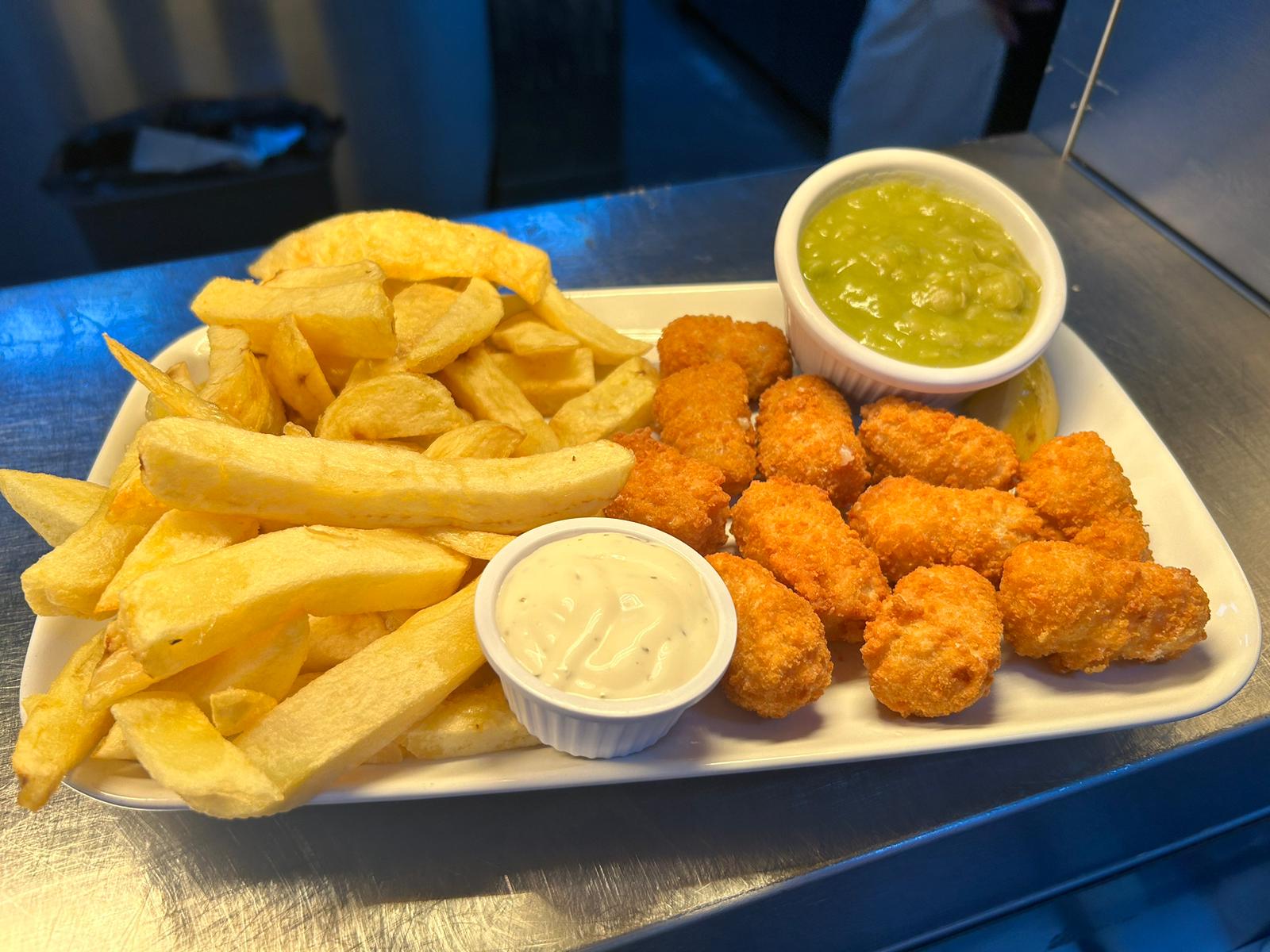 Breaded Scampi water front north shields