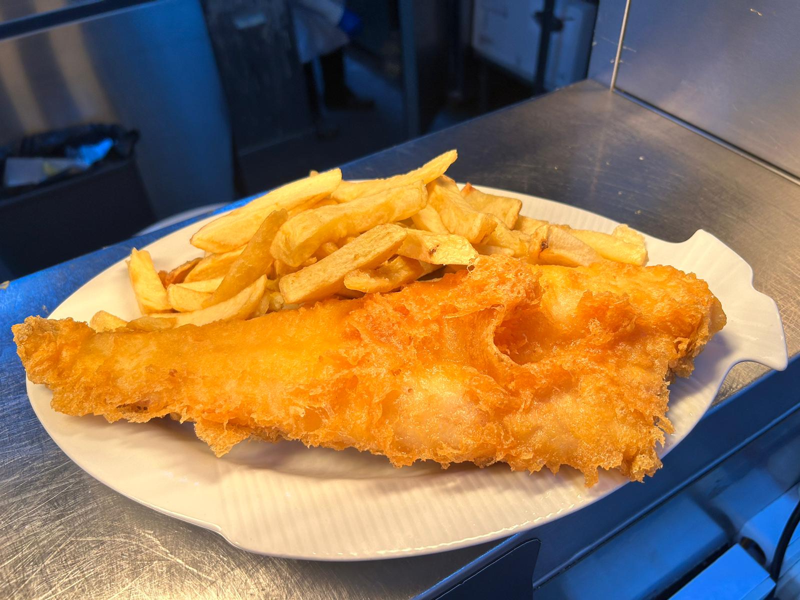 Golden Fried Fish-&-Chips water front north shields